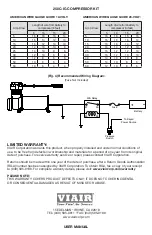 Preview for 8 page of VIAIR 250C-IG Manual