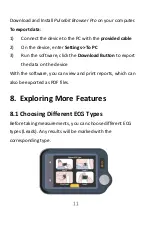 Preview for 13 page of Viatom Pulsebit EX PB-20 Quick Manual