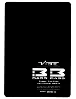 Preview for 1 page of Vibe BASS1-V1 Instruction Manual