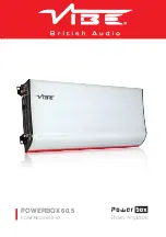 Vibe POWERBOX 60.5 Owner'S Manual preview