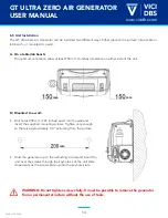 Preview for 14 page of VICI DBS GT Plus 1500 User Manual