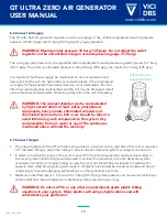 Preview for 15 page of VICI DBS GT Plus 1500 User Manual