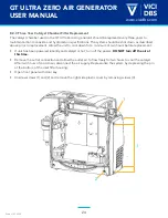 Preview for 24 page of VICI DBS GT Plus 1500 User Manual