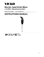 Vicko HB-208RL Instruction Manual preview