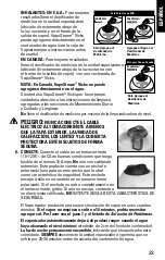 Preview for 23 page of Vicks WarmSteam V105SGL Series Use And Care Manual