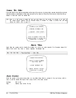 Preview for 59 page of Vicon NOVA Powerplus VP3466 Programming Manual