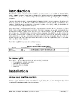 Preview for 5 page of Vicon V422-VI Installation & Operation Manual