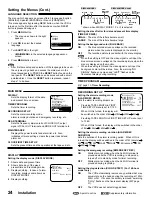 Preview for 28 page of Vicon VCR407 Installation & Operation Manual