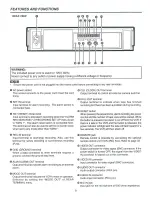 Preview for 10 page of Vicon VCR496 Installation & Operation Manual