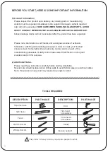 Preview for 2 page of VictoriaPlum MODE BATHROOMS 4 PANEL FOLDING BATH SCREEN Assembly Instructions Manual