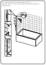 Preview for 5 page of VictoriaPlum MODE BATHROOMS 4 PANEL FOLDING BATH SCREEN Assembly Instructions Manual