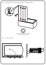 Preview for 8 page of VictoriaPlum MODE BATHROOMS 4 PANEL FOLDING BATH SCREEN Assembly Instructions Manual