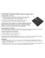 Preview for 38 page of Victorinox CheckSmart Luggage Tracker Quick Start Manual & Warranty