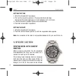 Preview for 21 page of Victorinox CHRONOGRAPH CALIBRE ETA AO7.211 Instructions Manual