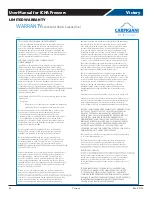 Preview for 22 page of Victory CARPIGIANI ICHA-1D-S1-EW-HD-HC Installation And Operating Instructions Manual