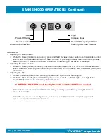 Preview for 26 page of Victory PLANE-ISLAND Installation Manual And User'S Manual