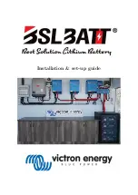 Victron energy BSLBATT Installation & Setup Manual preview