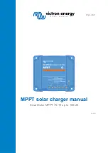 Victron energy MPPT 100/20 Manual preview