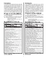 Preview for 3 page of VideoLabs MicCOMMAND Installation & User Manual