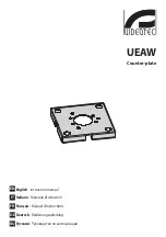 Videotec UEAW Instruction Manual preview