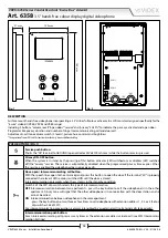 Preview for 15 page of Videx VRVKC Series Installation Handbook