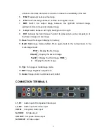 Preview for 8 page of Vidifox DV 480 User Manual