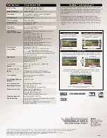 Preview for 2 page of Vidikron Vision 100t LightAmp Specifications