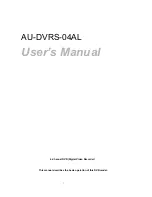 Vido AU-DVRS-04AL User Manual preview