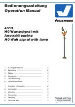 Viessmann 4519 Operation Manual preview