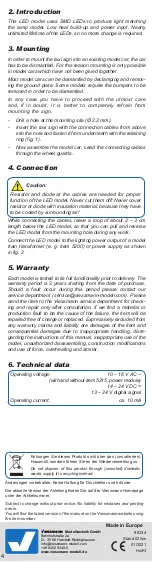 Preview for 4 page of Viessmann 5039 Operation Manual