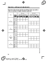 Preview for 36 page of Viessmann F remote control Operating Instructions Manual