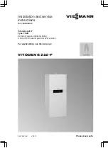 Viessmann FS2B Installation And Service Instructions Manual preview