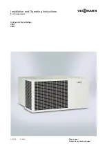 Viessmann Tecto Refrigo CMC1 Installation And Operating Instructions Manual preview