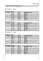 Preview for 21 page of Viessmann UTDB-RF2 Operating Instructions For The System User