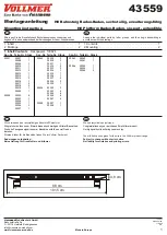 Preview for 2 page of Viessmann Vollmer 43559 Mounting Instruction