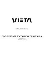 Preview for 1 page of VIETA CPD722D Owner'S Manual