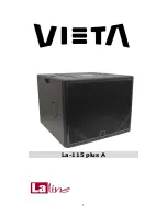 Preview for 1 page of VIETA La-115S plus A User Manual