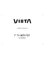 VIETA VTD40 Owner'S Manual preview