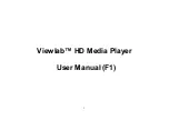 Preview for 1 page of Viewlad HD Media Player User Manual