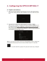 Preview for 15 page of ViewSonic EP1031r User Manual