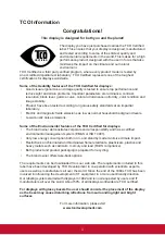 Preview for 3 page of ViewSonic VA2445-LED User Manual