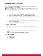 Preview for 5 page of ViewSonic VFM670W User Manual