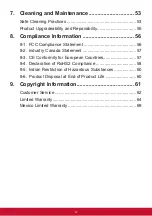 Preview for 4 page of ViewSonic VP2768 User Manual