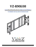 ViewZ VZ-RMK08 Installation Instructions Manual preview