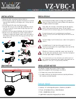 Preview for 2 page of ViewZ VZ-VBC-1 Quick Start Manual