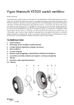 Preview for 18 page of Vigan Mammoth VSTL30 User Manual