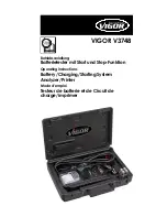 Vigor V3748 Operating Instructions Manual preview