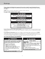 Preview for 3 page of Viking Range CVGCC530 Use & Care Manual