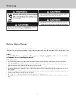 Preview for 7 page of Viking Range CVGCC530 Use & Care Manual