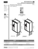 Preview for 2 page of Viking Designer DFSB483 Specifications